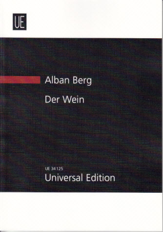 Berg, Wein: Konzertarie (1929)(Sop,Orch) (Universal)