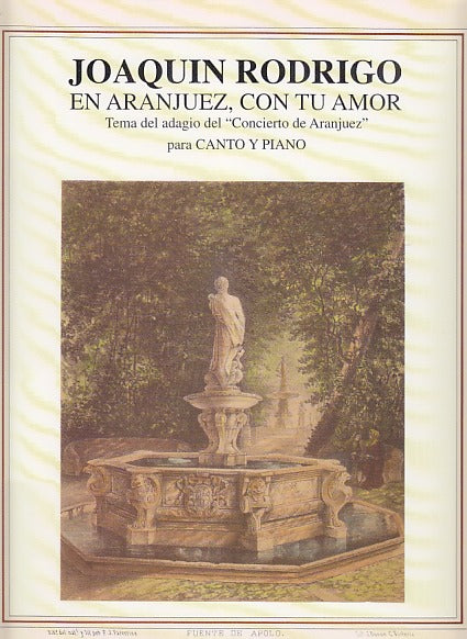 Rodrigo, En Aranjuez con tu amor [Sp] (Ediciones Joaquin Rodrigo)