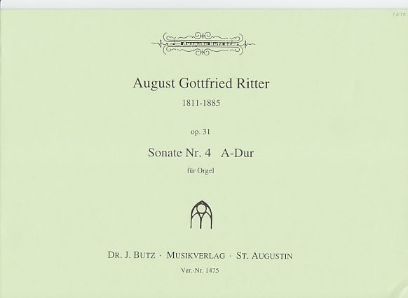 Ritter, Sonata No. 4 in A op. 31 (Butz)