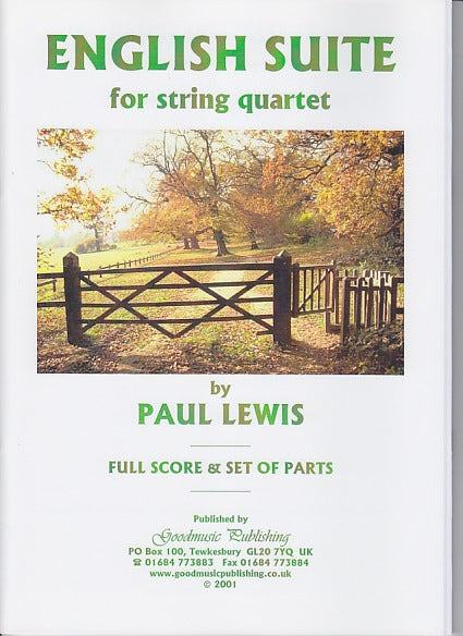 Lewis, English Suite for string quartet (Goodmusic Pub.)