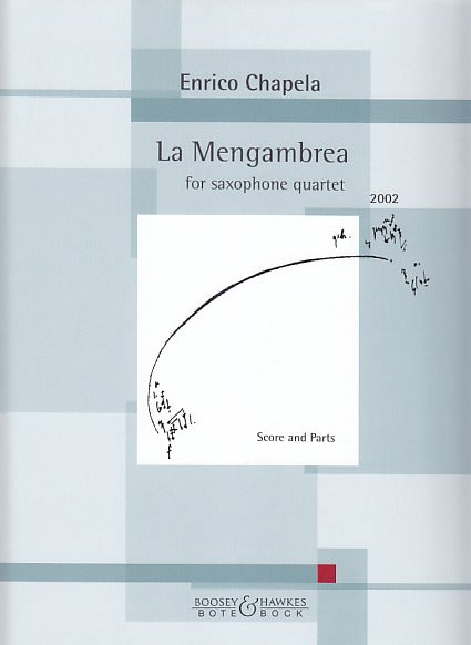 Chapela, Mengambrea (SATBr Sax) (Bote & Bock)