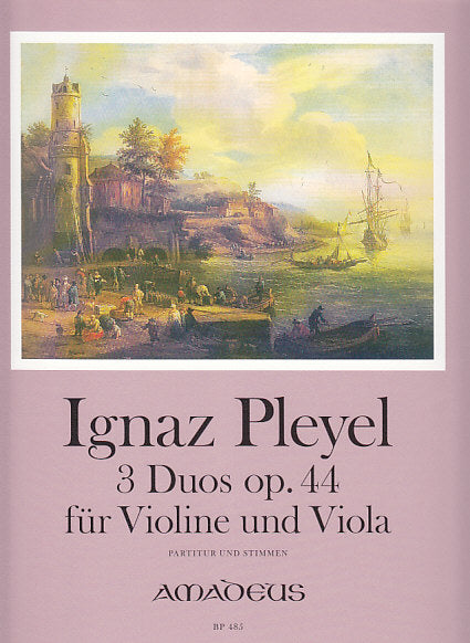 Pleyel, 3 Duos op. 44 (Vn,Va) (Amadeus Verlag)