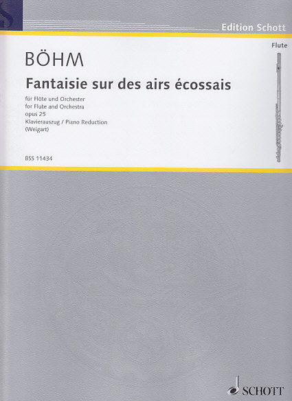 Boehm, Fantaisie sur des airs ecossais (Schott)