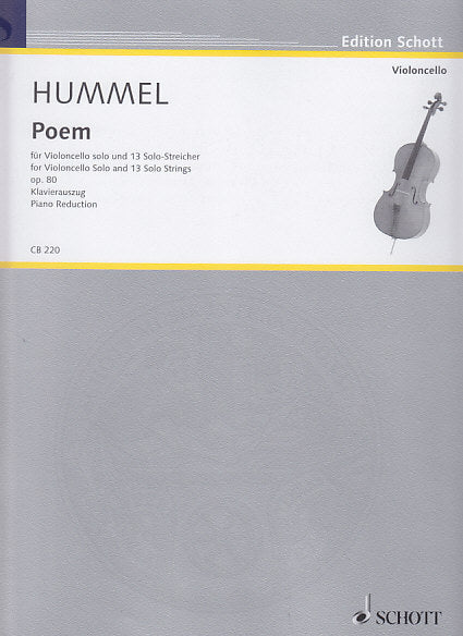 Hummel, Poem, op. 80 (Schott)