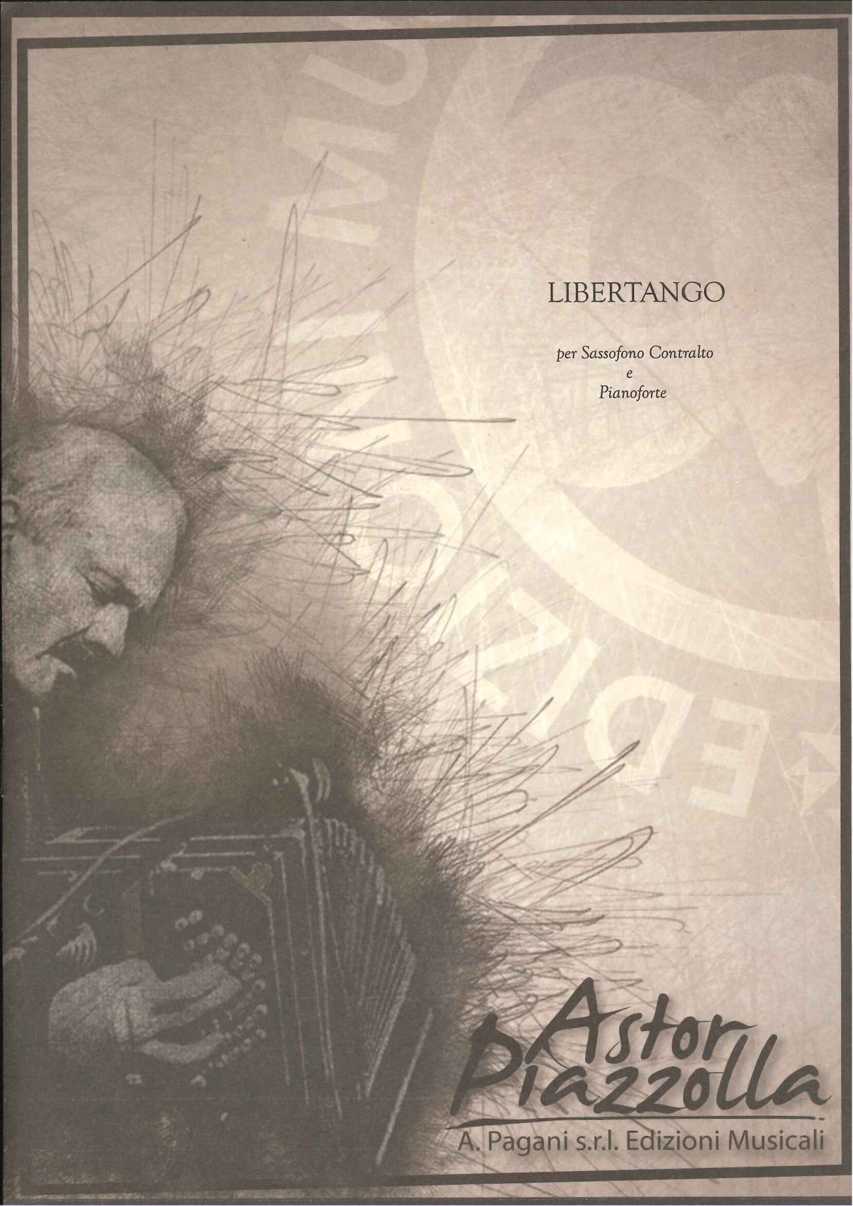 Piazzolla, Libertango (ASax,Pf) (Pagani)