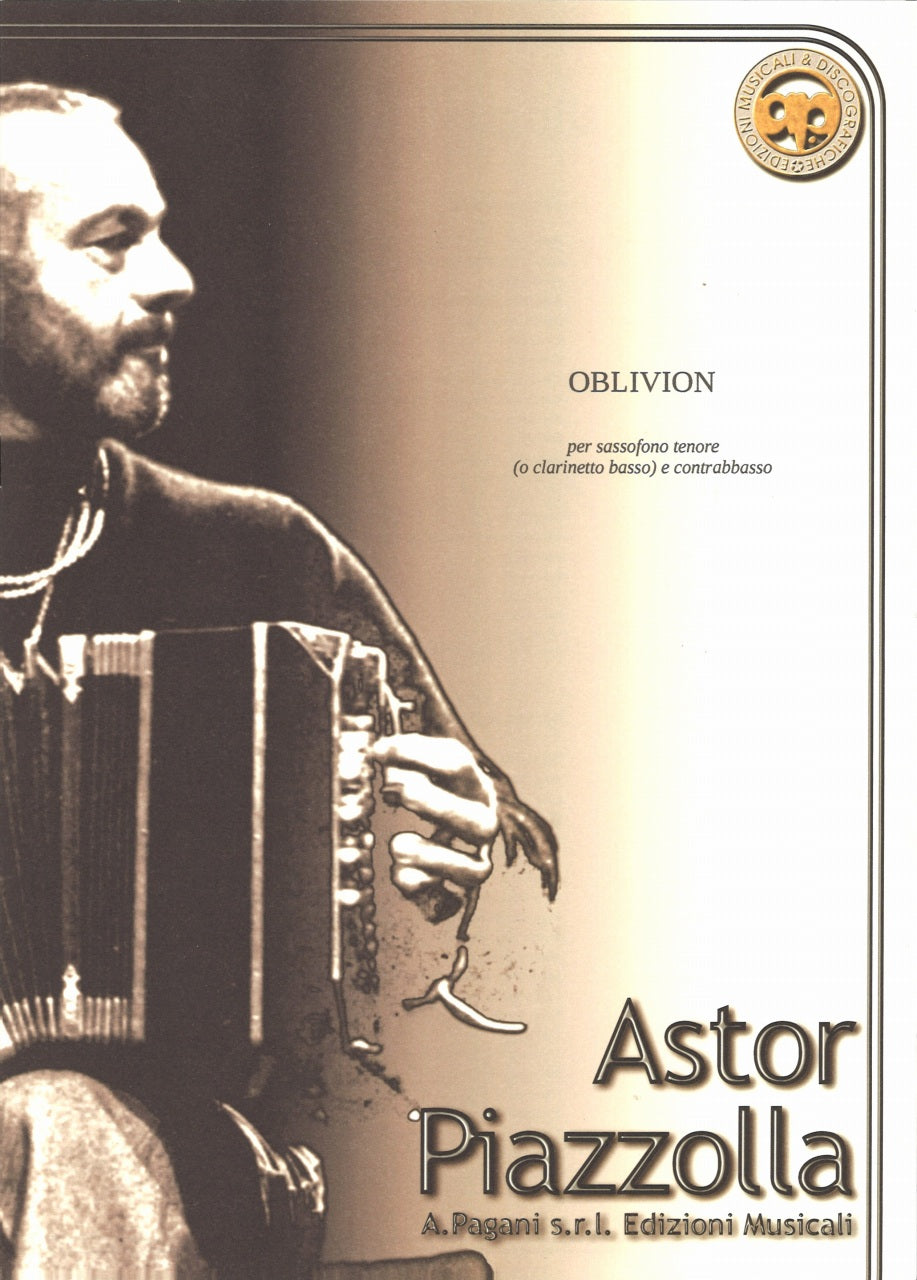 Piazzolla, Oblivion (Sax/BCl,CB) (Pagani)