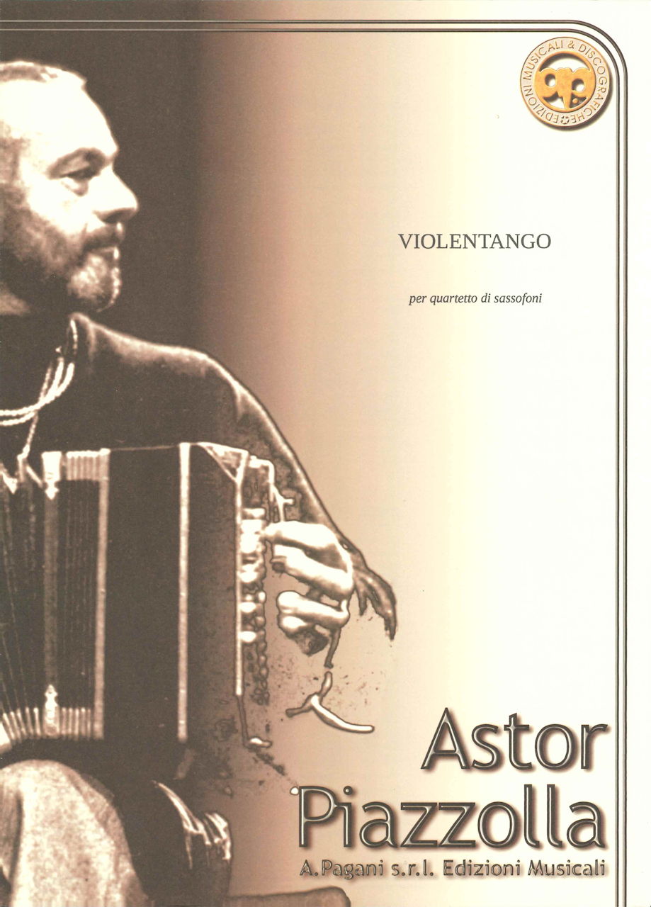 Piazzolla, Violentango (4Sax) (Pagani)