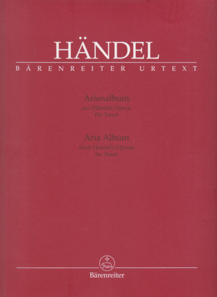 Handel, Arienalbum (Ten,Kbd) (Barenreiter)