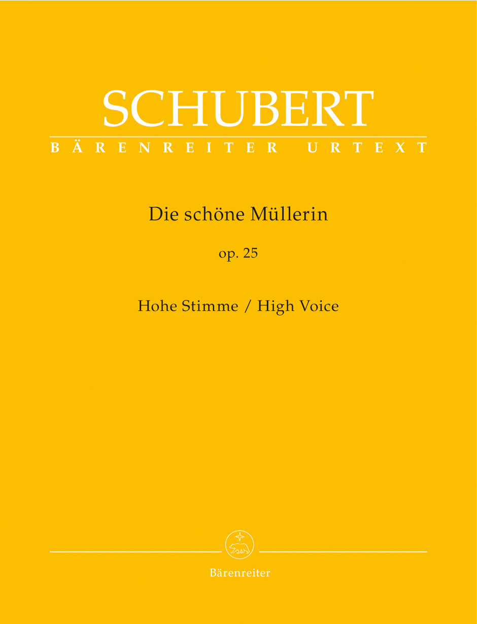 Schubert, Schone Mullerin [G] (High) (Barenreiter)