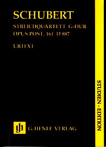 Schubert, Quartet D 887 in G (No. 15) (Henle)