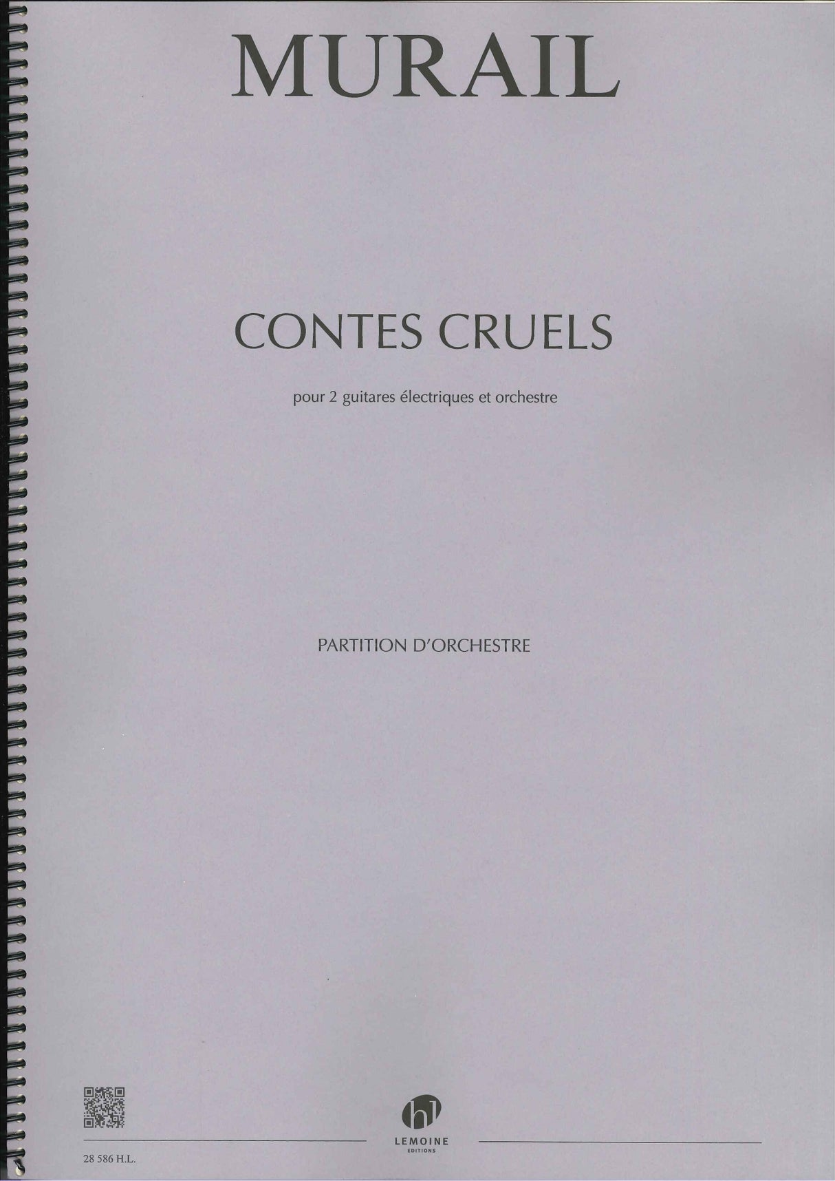 Murail, Contes cruels (Lemoine)