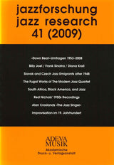 Jazzforschung 41 (2009) (Akademische)