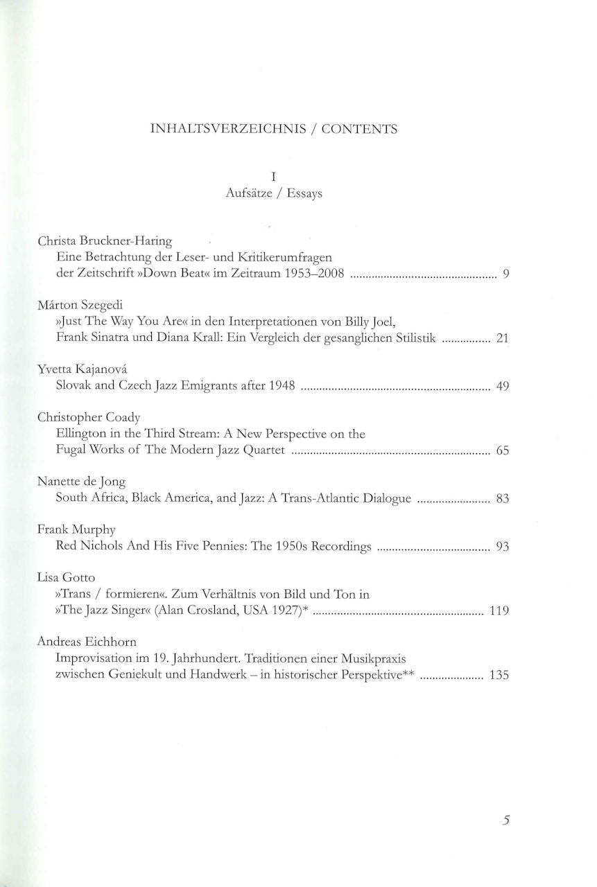 Jazzforschung 41 (2009) (Akademische)