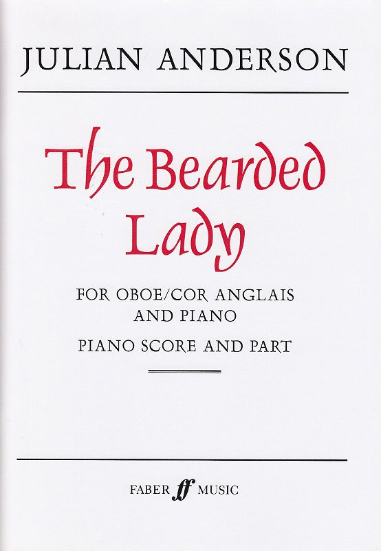 Anderson, Bearded Lady (Ob+EHr,Pf) (Faber Music)