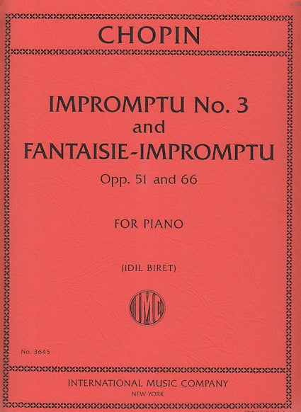 Chopin, Impromptus op. 51, 66 (IMC)