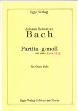 Bach, Partita g-moll, BWV 1013 (Egge)