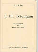 Telemann, Fantasien TWV 40/2-13 (Ob Solo (Egge)