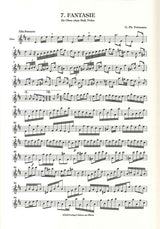 Telemann, Fantasien TWV 40/2-13 (Ob Solo (Egge)