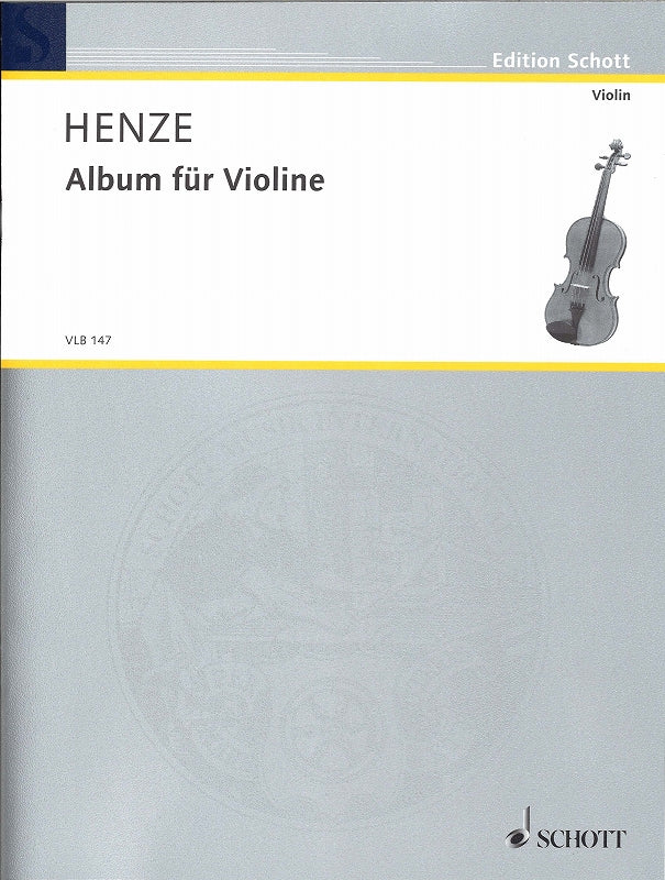 Henze, Album fur Violine (Vn Solo) (Schott)