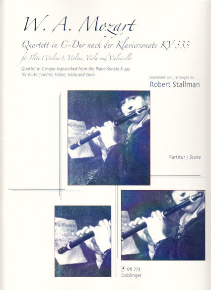 Mozart, Quartett in C nach KV 333(Score) (Doblinger)