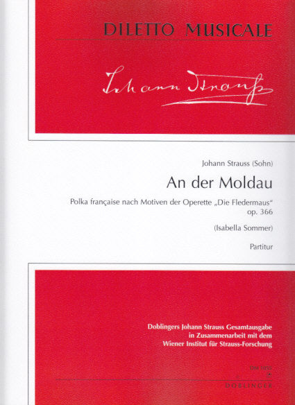 Strauss,J., An der Moldau: Partitur (Doblinger)
