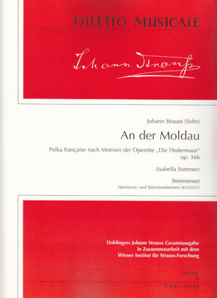 Strauss,J., An der Moldau: Stimmenset (Doblinger)