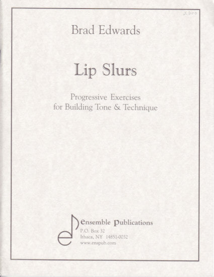 Edwards, Lip Slurs (Ensemble Publications)
