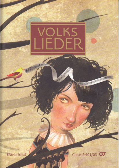 Volkslieder: Klavierband (Voice,Piano) (Carus)