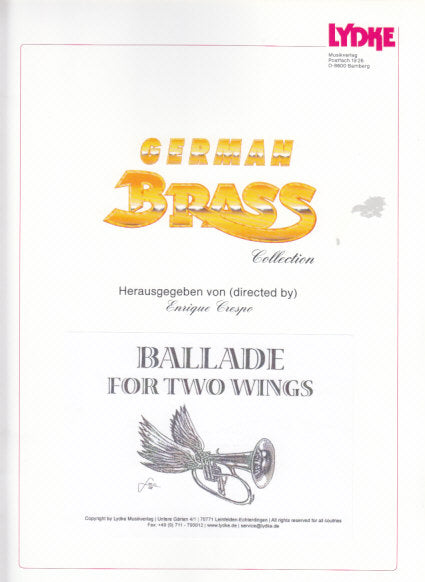 Crespo, Ballade for Two Wings (Lydke)