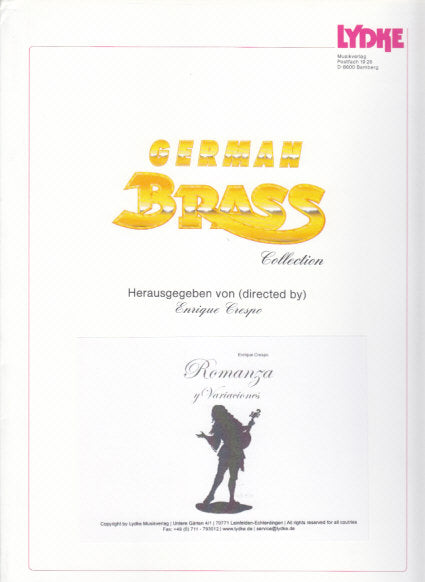 Crespo, Romanza y Variationes (Lydke)