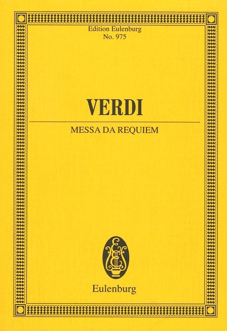 Verdi, Messa da Requiem (Eulenburg)