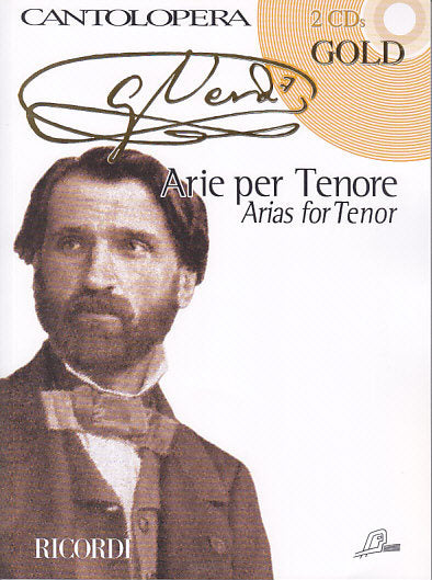 Verdi, Verdi Gold, Arie per tenore(+2CD) (Ricordi)