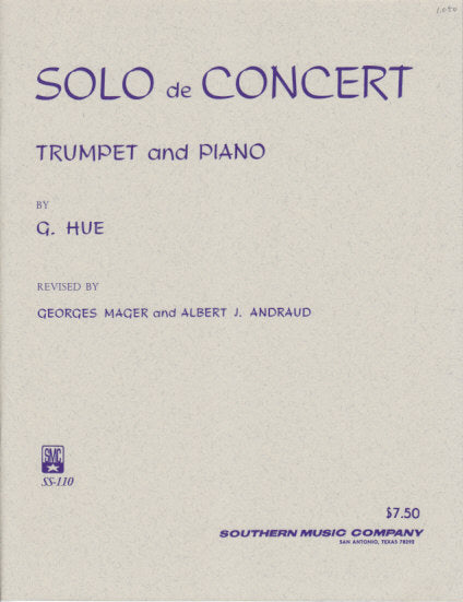 Hue, Solo de concert (Southern)