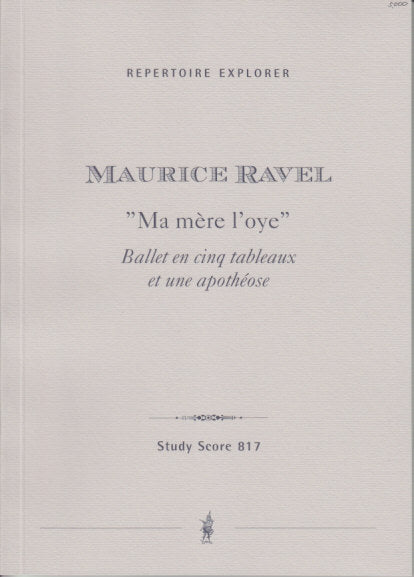 Ravel, Ma mere l'oye: Ballet (Hoflich)