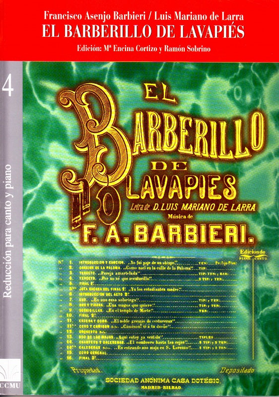 Barbieri, El Barberillo de Lavapies (ICCMU)