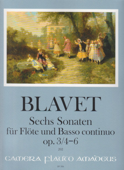 Blavet, Sonaten op. 3/4-6 (Amadeus Verlag)