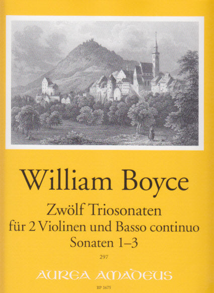 Boyce, Triosonaten 1-3 (2Vn,Bc) (Amadeus Verlag)