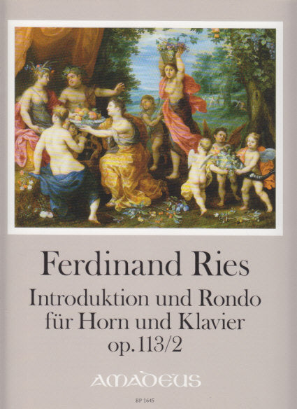Ries, Introduction & Rondo op. 113/2 (Amadeus Verlag)