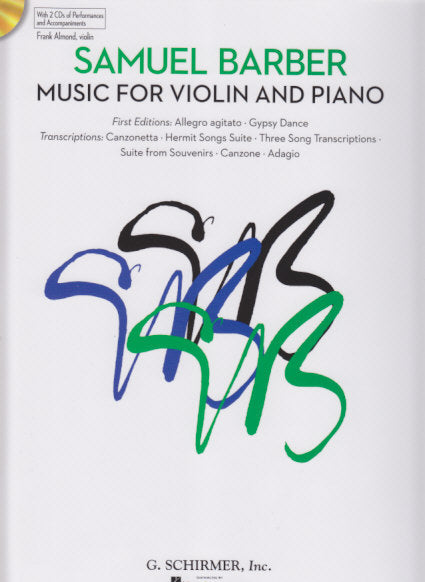 Barber, Music for Violin and Piano (G.Schirmer)