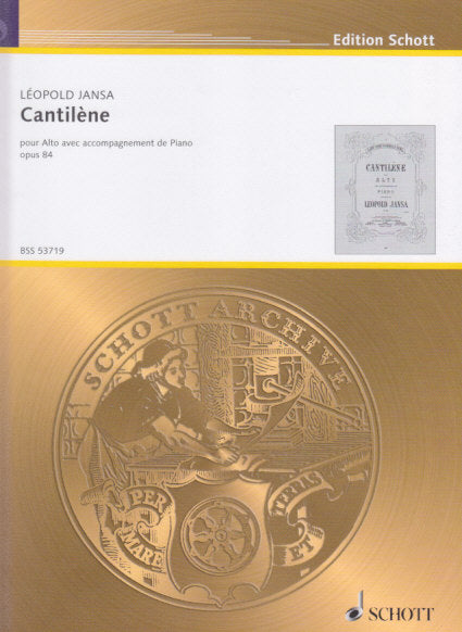 Jansa, Cantilene op. 84 (Schott)
