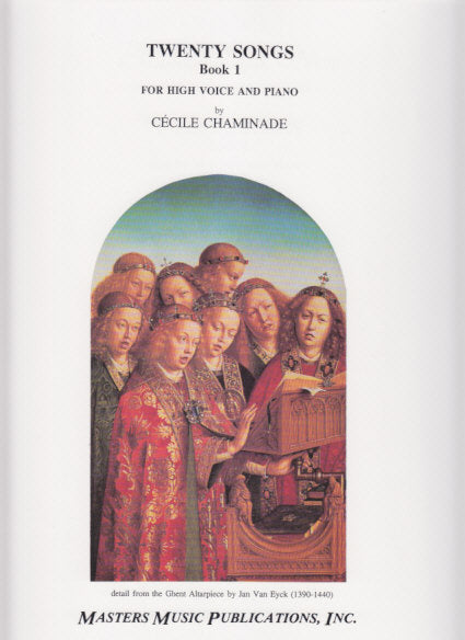 Chaminade, 20 Songs, 1 (High,Pf)〔F〕 (Masters Music)