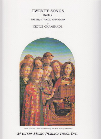 Chaminade, 20 Songs, 2 (High,Pf)〔F〕 (Masters Music)