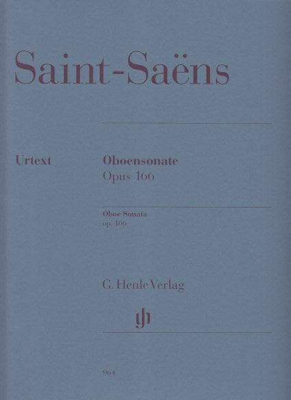 Saint-Saens, Sonata op. 166 (Jost) (Henle)