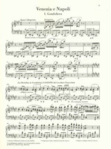 Liszt, Venezia e Napoli (Henle)