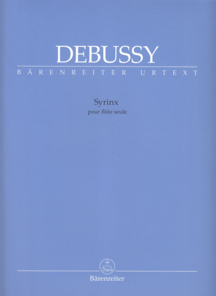 Debussy, Syrinx (Fl Solo) (Woodfull-Harr (Barenreiter)