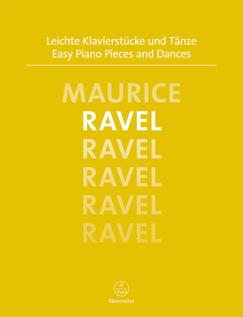 Ravel, Leichte Klavierstucke und Tanze (Barenreiter)