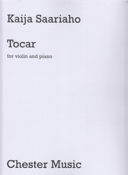 Saariaho, Tocar (Vn,Pf) (Chester)