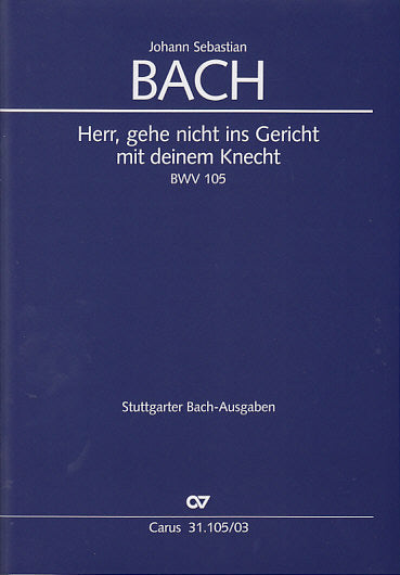 Bach, Kantate Nr.102 (Carus)