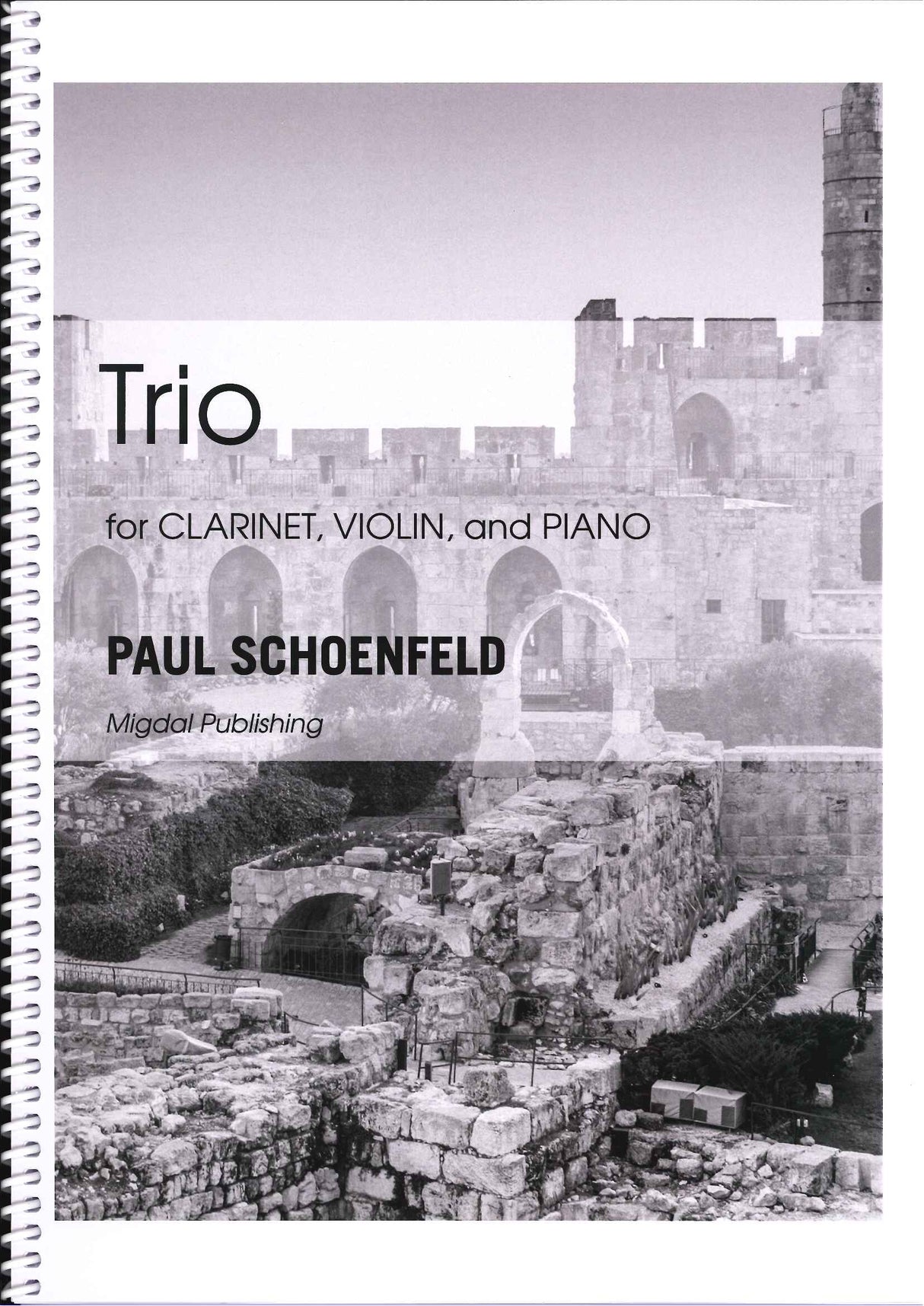 Schoenfeld, Trio (Cl,Vn,Pf) (Migdal Pub.)