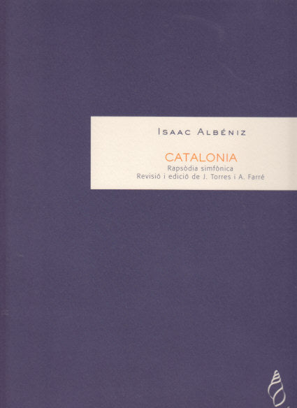 Albeniz, Catalonia. Rapsodia simfonica (Trito)